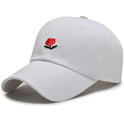 floral-adjustable-hat-cotton-plain