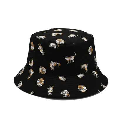 Reversible Cat Bucket Hat