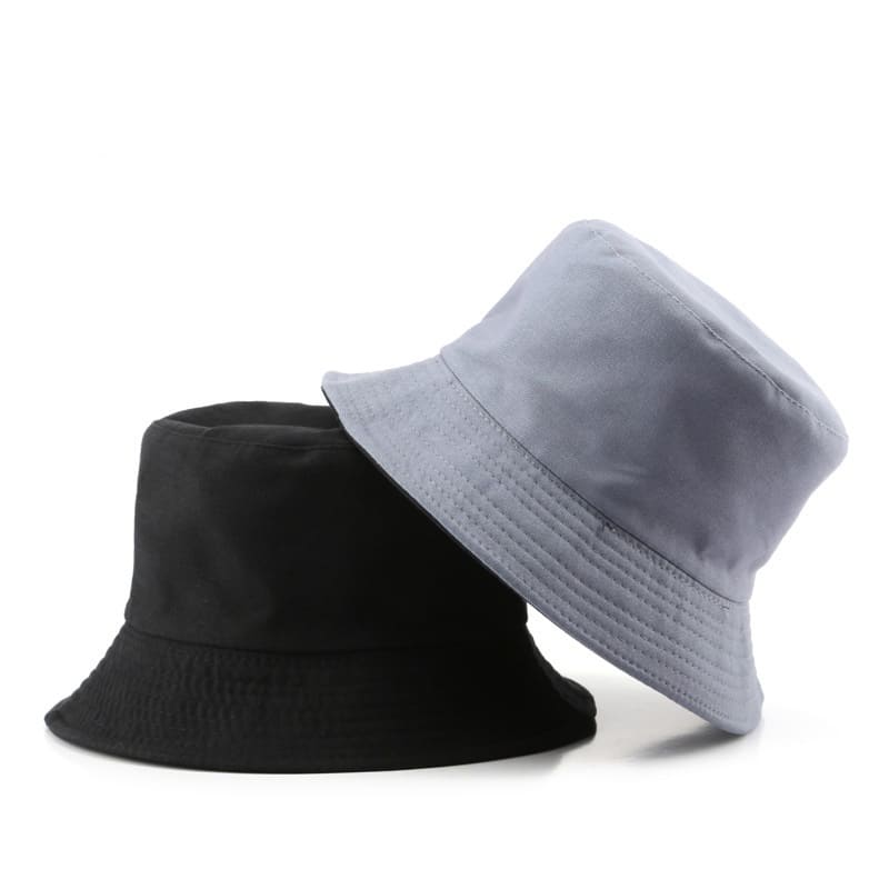 Reversible Plain Bucket Hat