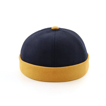 brimless-hat-plain-classic-cotton-adjustable