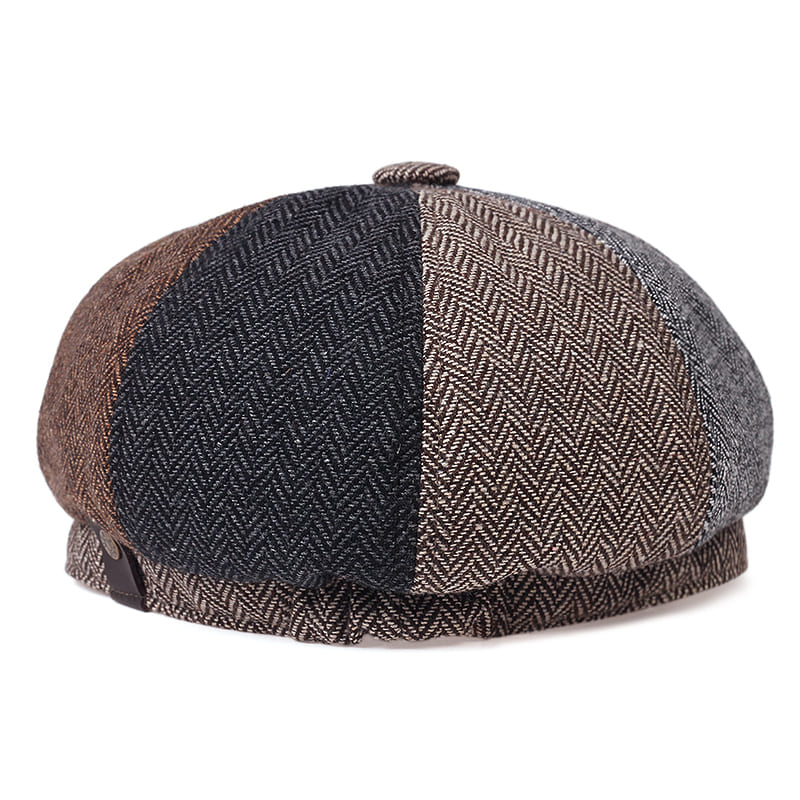 Shelby 4 Colors Herringbone Newsboy Cap | On Sale (40% Discount) – Ghelter