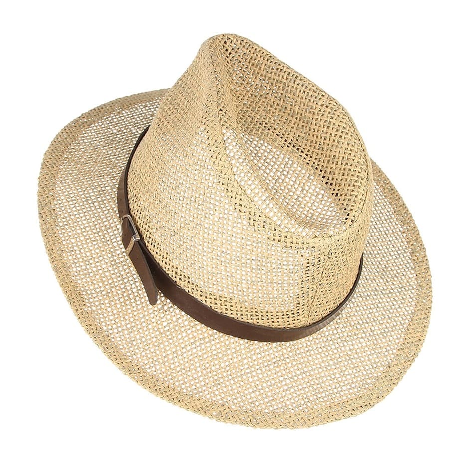 Sun Beach Mesh Fedora Hat