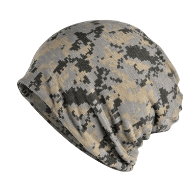 Taylor Pixels Camouflage Snood Beanie