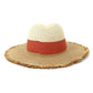 Tropicana Sun Straw Fedora Hat