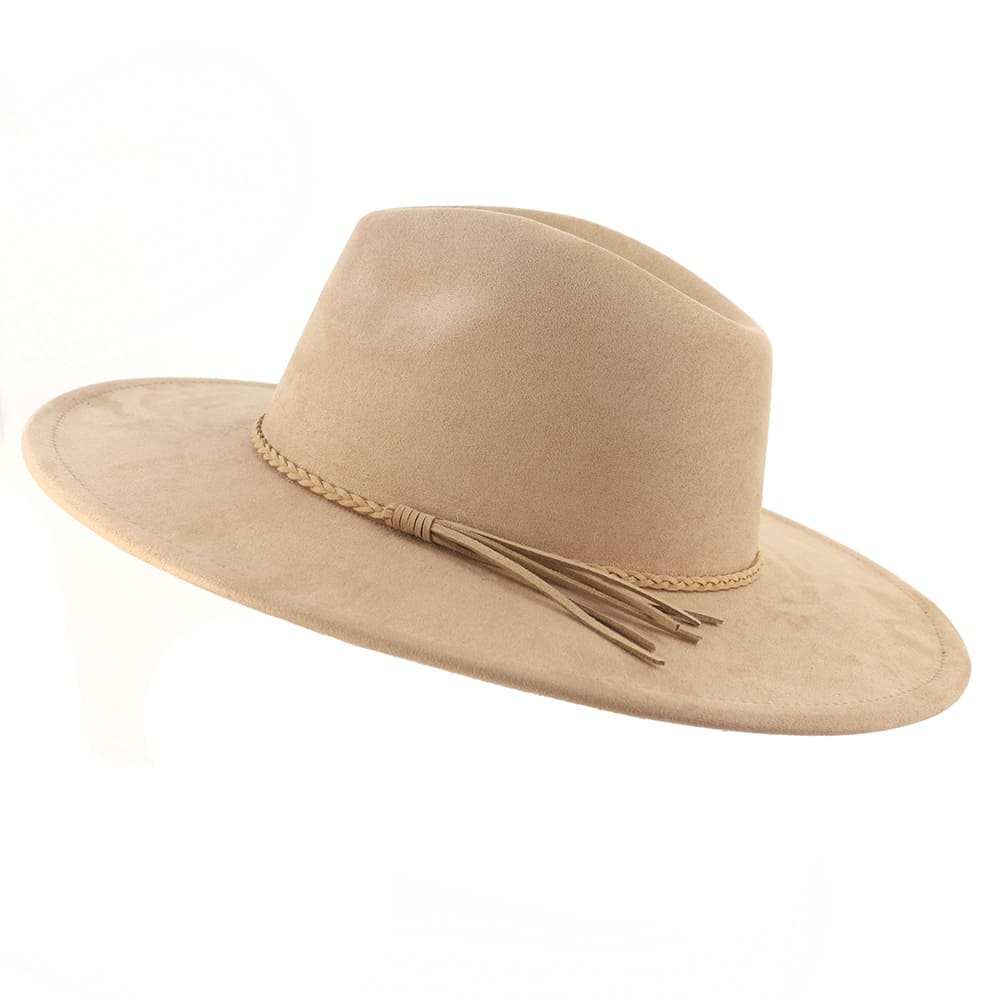 Verona Suede Fedora Hat