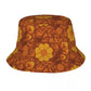 Vintage Hippie Flowers Bucket Hat