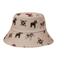 Vintage Wood Horses Bucket Hat