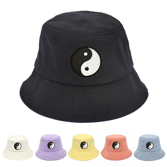 Yin Yang Cotton Bucket Hat